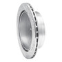 R1 88-95 Nissan Pathfinder Rear Left Drilled & Slotted Silver Brake Rotor