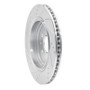 R1 14-19 Chevrolet Corvette Rear Right Drilled & Slotted Silver Brake Rotor