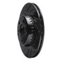 R1 15-23 Mercedes-Benz E300 Rear Left Drilled & Slotted Black Brake Rotor