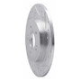 R1 19-25 Hyundai SANTA FE Rear Right Drilled & Slotted Silver Brake Rotor