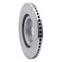 R1 18-20 Genesis G80 Front Left Drilled & Slotted Silver Brake Rotor