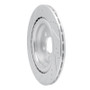 R1 17-25 Tesla Model 3 Rear Right Drilled & Slotted Silver Brake Rotor