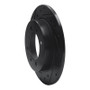 R1 00-07 Mitsubishi SPace STAR (Mexico) Rear Left Drilled & Slotted Black Brake Rotor