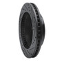 R1 00-02 Dodge Ramcharger (Mexico) Front Left Drilled & Slotted Black Brake Rotor