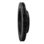 R1 92-95 Mercedes-Benz E420 Rear Right Drilled & Slotted Black Brake Rotor