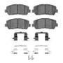 R1 14-22 Chrysler 200 Front Performance Off-Road/Tow Brake Pads & Hardware Kit