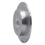 R1 12-25 Dodge Attitude (Mexico) Rear Right Drilled & Slotted Silver Brake Rotor