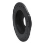 R1 12-25 Dodge Attitude (Mexico) Rear Right Drilled & Slotted Black Brake Rotor