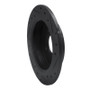 R1 12-25 Dodge Attitude (Mexico) Rear Left Drilled & Slotted Black Brake Rotor