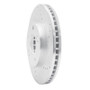 R1 01-03 Hyundai XG350 Front Right Drilled & Slotted Silver Brake Rotor