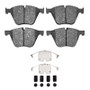 R1 10-19 BMW Alpina B7 Xdrive Front Euro Ceramic Brake Pads and Hardware Kit