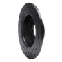 R1 18-23 Ford Transit CONNECT Rear Right Drilled & Slotted Black Brake Rotor