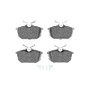 R1 00-07 Volvo S40 Rear Euro Ceramic Brake Pads and Hardware Kit