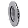 R1 05-07 Land Rover LR3 Front Right Drilled & Slotted Silver Brake Rotor