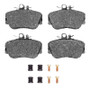 R1 94-98 Mercedes-Benz C220 Front Euro Ceramic Brake Pads and Hardware Kit
