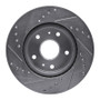 R1 07-19 Suzuki SX4 S-Cross (Mexico) Front Right Drilled & Slotted Silver Brake Rotor