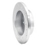 R1 19-25 Freightliner SprintER 1500 Rear Right Drilled & Slotted Silver Brake Rotor