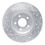 R1 15-21 Mercedes-Benz C200 (Mexico) Rear Right Drilled & Slotted Silver Brake Rotor