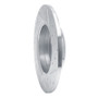 R1 15-21 Mercedes-Benz C200 (Mexico) Rear Left Drilled & Slotted Silver Brake Rotor
