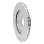 R1 17-23 Mercedes-Benz CLS450 Rear Left Drilled & Slotted Silver Brake Rotor