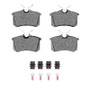 R1 97-08 Audi A4 (Mexico) Rear Euro Ceramic Pads & Hardware Kit