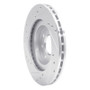 R1 15-19 Renault Logan (Mexico) Front Right Drilled & Slotted Silver Brake Rotor