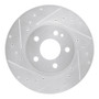 R1 16-23 Mercedes-Benz Viano (Mexico) Front Left Drilled & Slotted Silver Brake Rotor