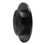 R1 84-88 Pontiac 6000 Rear Right Drilled & Slotted Black Brake Rotor