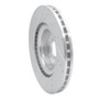 R1 12-19 Mercedes-Benz GLE400 Front Right Drilled & Slotted Silver Brake Rotor