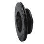 R1 84-85 Mazda RX-7 Front Right Drilled & Slotted Black Brake Rotor