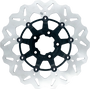 Rotor 11.8" Floating Wave Fr Black