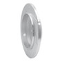 R1 06-12 Mercedes-Benz ML350 Rear Right Drilled & Slotted Silver Brake Rotor