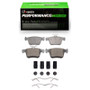 R1 13-23 Audi S3 (Mexico) Rear Performance Sport Pads & Hardware Kit