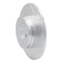 R1 08-15 Mercedes-Benz C250 Rear Right Drilled & Slotted Silver Brake Rotor