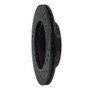 R1 85-88 Chevrolet Nova Front Left Drilled & Slotted Black Brake Rotor