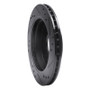 R1 95-04 Ford Contour Rear Left Drilled & Slotted Black Brake Rotor