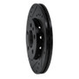 R1 03-18 Volkswagen VENTO (Mexico) Front Left Drilled & Slotted Black Brake Rotor