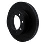 R1 12-25 Ford F-250 4WD (Super Duty) Front Right Drilled & Slotted Black Brake Rotor