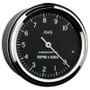 Autometer Chronocentric Tachometer - 80mm Blk - 0-10K RPM