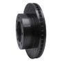 R1 05-12 Ford F-250 4WD (Super Duty) Front Left Drilled & Slotted Black Brake Rotor