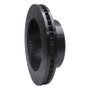 R1 05-12 Ford F-250 4WD (Super Duty) Front Left Drilled & Slotted Black Brake Rotor