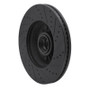 R1 04-06 Ford E-150 Club Wagon Front Left Drilled & Slotted Black Brake Rotor