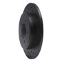 R1 02-10 Ford Explorer Rear Right Drilled & Slotted Black Brake Rotor