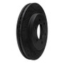 R1 99-07 Ford E-350 Econoline Club Wagon Rear Right Drilled & Slotted Black Brake Rotor