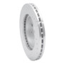 R1 93-03 Ford Probe Front Right Drilled & Slotted Silver Brake Rotor