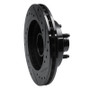 R1 98-02 Ford Ranger (USA/Canada) Front Left Drilled & Slotted Black Brake Rotor