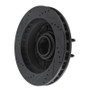 R1 99-02 Ford F-250 2WD (Super Duty) Front Right Drilled & Slotted Black Brake Rotor