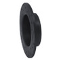 R1 88-93 Dodge 2000 GTX Rear Left Drilled & Slotted Black Brake Rotor
