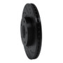 R1 13-25 Nissan Altima Front Right Drilled & Slotted Black Brake Rotor