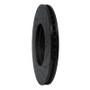 R1 07-17 Nissan Juke Front Left Drilled & Slotted Black Brake Rotor